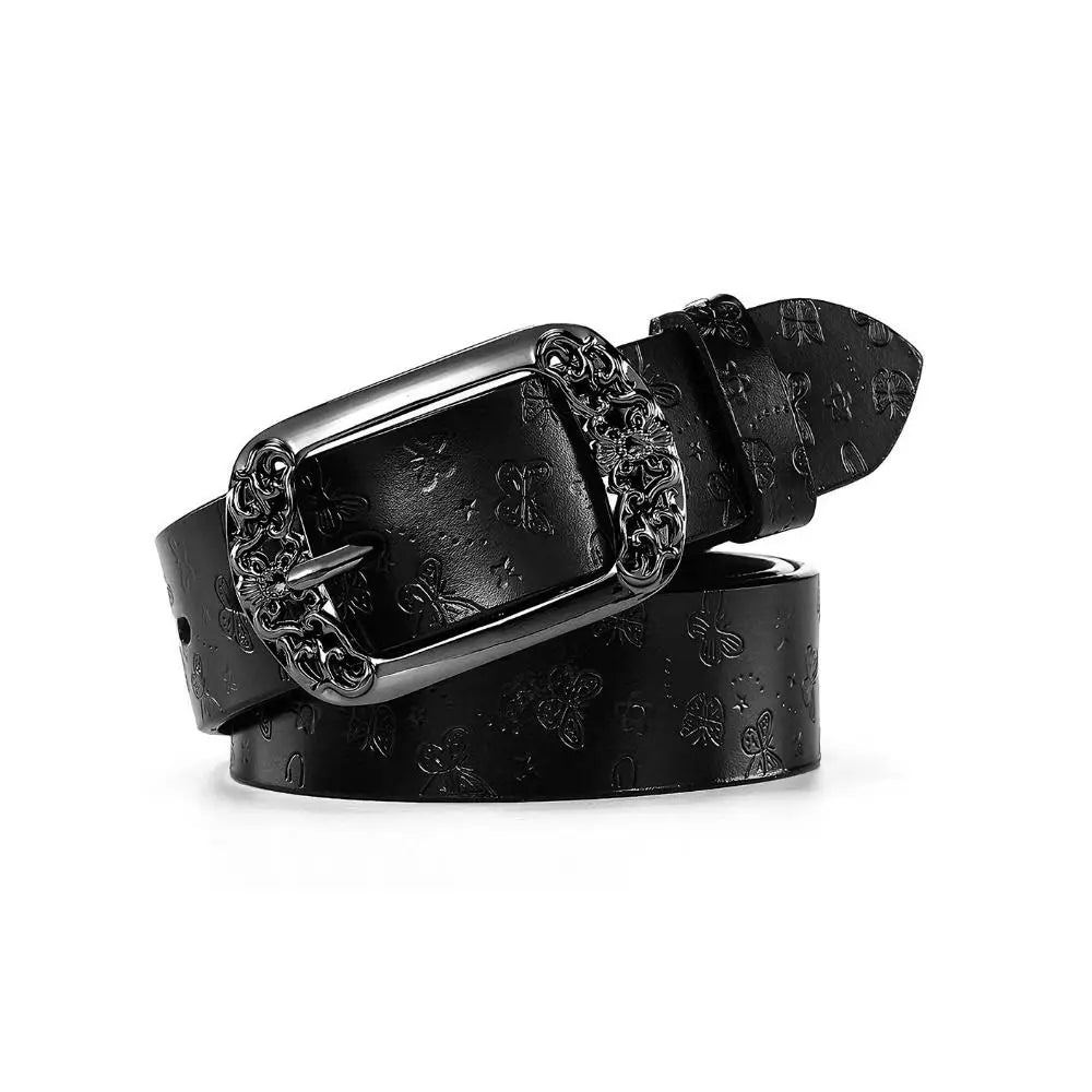 Alloy Carved Punk Belt