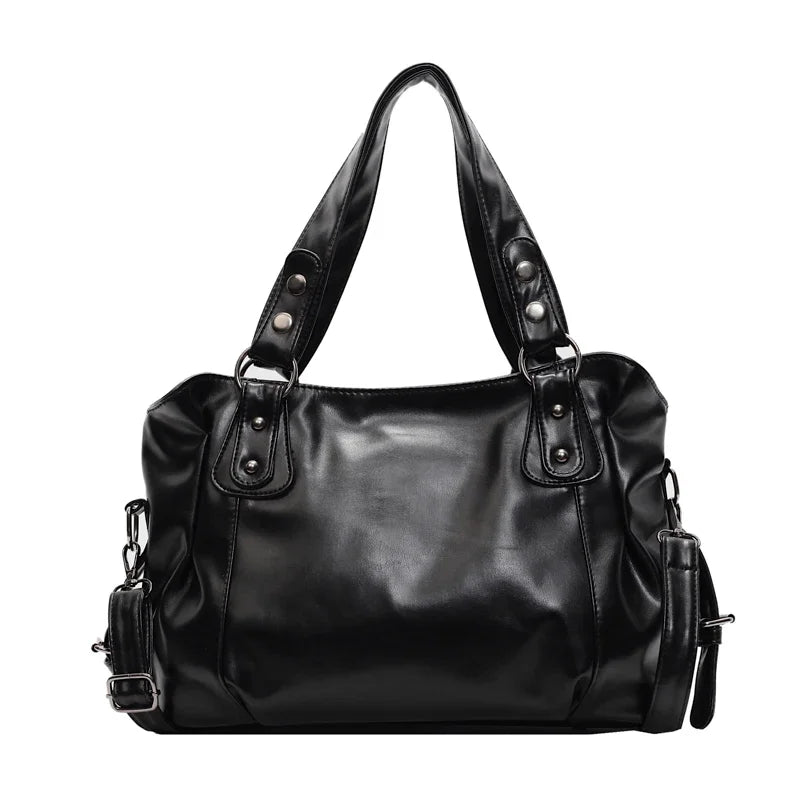 Retro Soft Leather Shoulder Bag